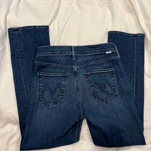 MOTHER petite lil mid rise ankle dazzler